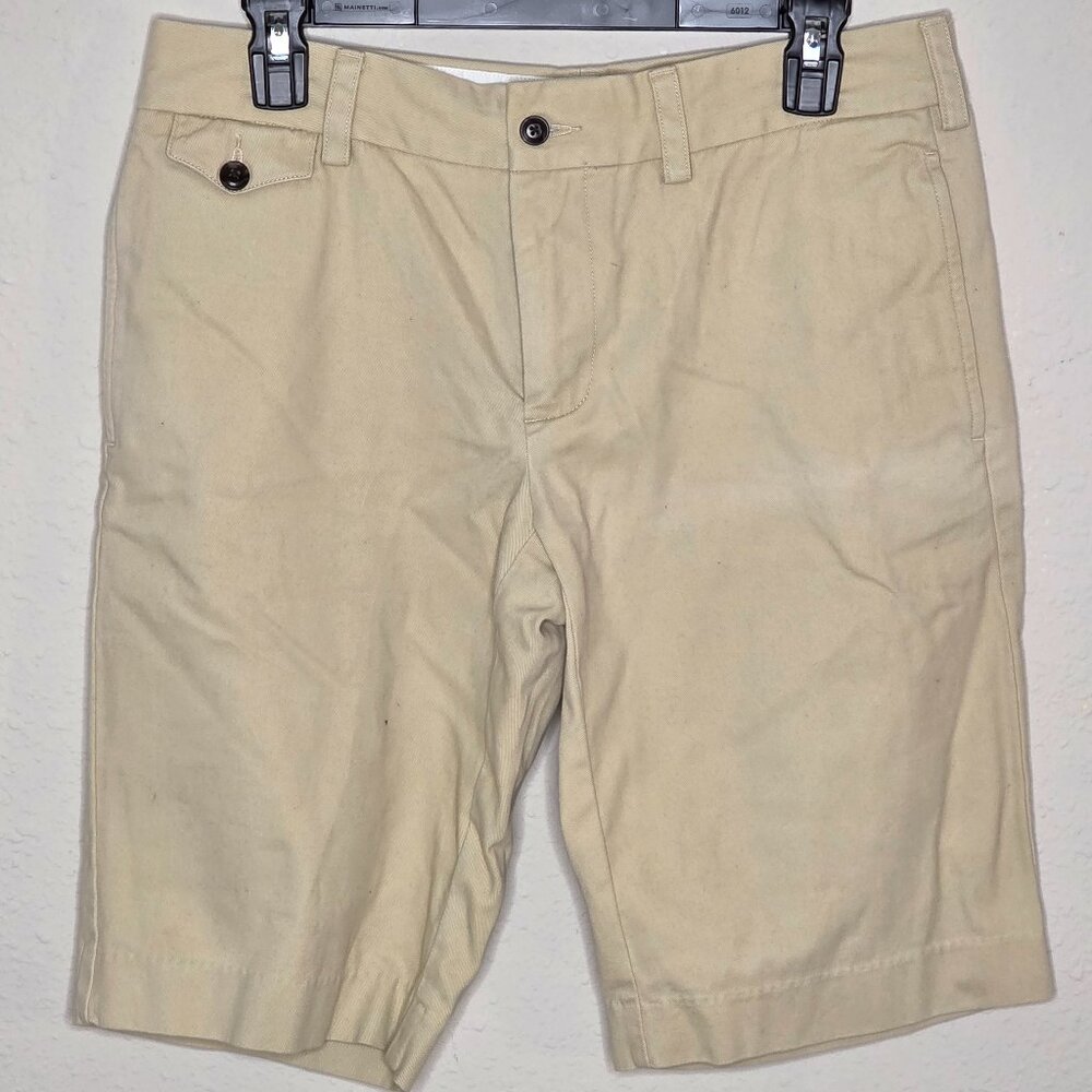 Polo Ralph Lauren Sport Khaki Chino Shorts Beige Bermuda Women's, Size 4
